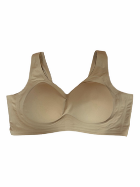 Seamless Nude Wireless Comfort Bra Plus Size 4X